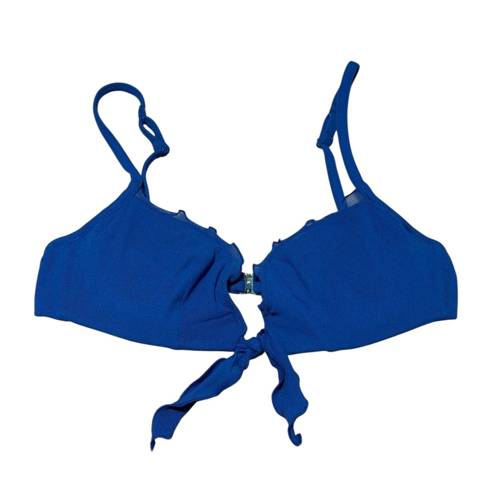 Cosabella Mare Bluebird Fine Romance Push Up Bikini Top Women's 2 Vacation NWT